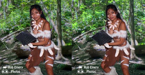 Nidalee in the forest